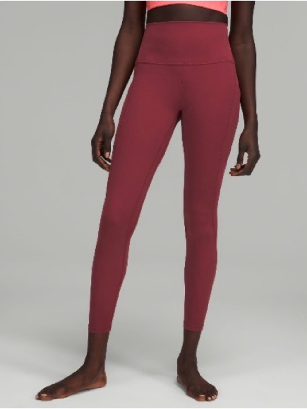 Lululemon Align High-Rise Pant with Pockets 25” 14 Mulled Wine